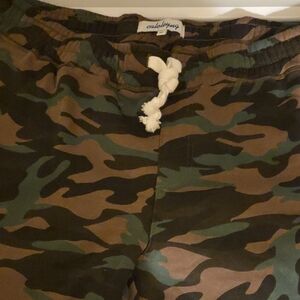Camouflage Jogger Shorts